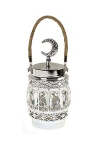 Generic فانوس رمضاني مزين بالكريستال