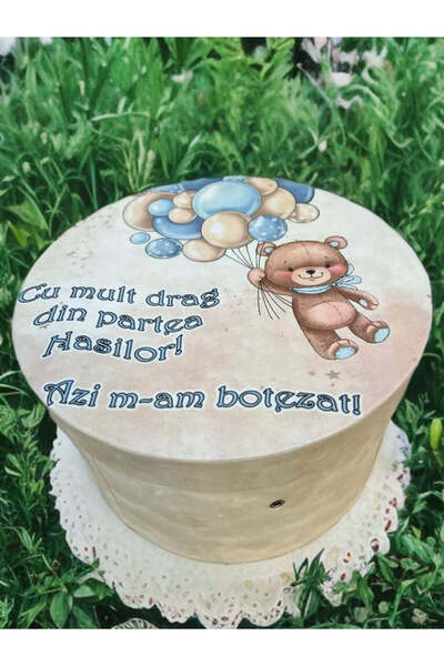 OBSIDION Cutie PRINT CATIFEA - transport trusou - crem