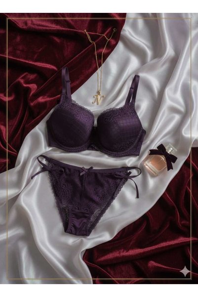 TEK Tekhan Double Lace Bra Set