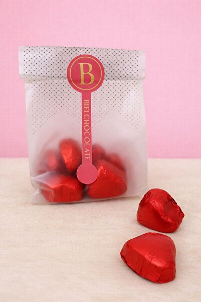 belchocolate Kalpli Çikolata ve Anahtarlık Hediyeli- 100 Gr.