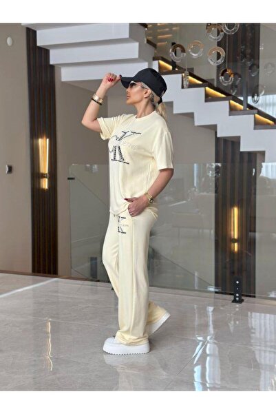 Kokoşum Butik 7483 Stone Set Yellow