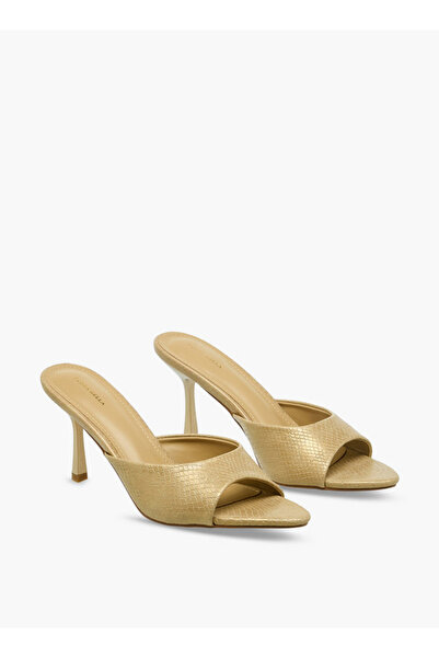 Flora Bella by Shoexpress Women Textured Cone Heel Sandals Ramadan Collection