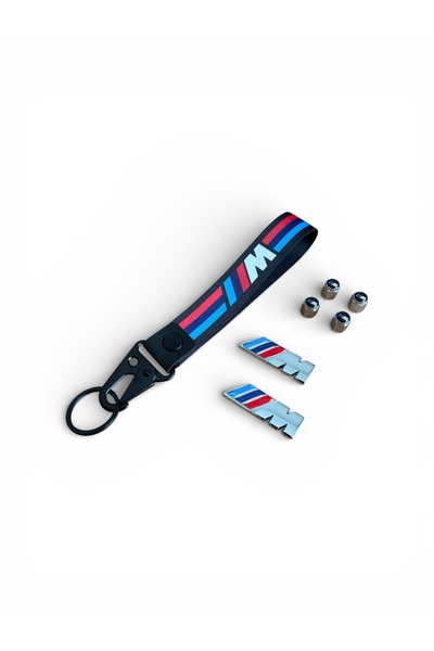 İKTUNING BMW YAN ÇAMURLUK BMW M METAL AMBLEM (20 MM 55 MM)- BMW MMM BEZ ANAHT...