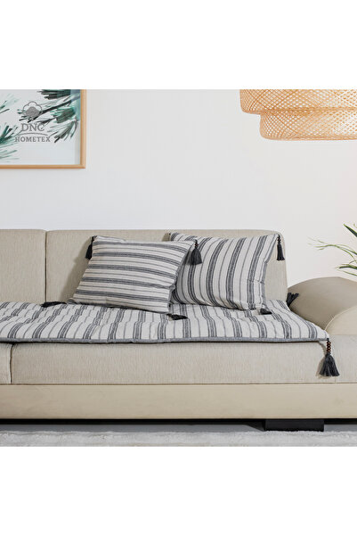 DNC home tekstil Linen Pet-Friendly Sofa Pad/Seat Mattress, Washable Size Options, Includes Throw Pillow Gift