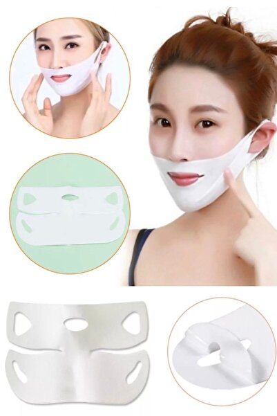 Munico Kemer Çene Yanak Kaldırma Bandaj Askısı V-yüz Kaldırma Kadın Güzellik ...