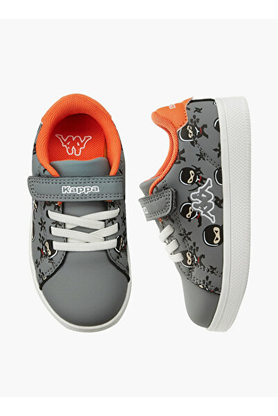 Kappa أحذية رياضية للأولاد مزودة بشريط لاصق