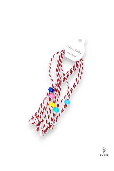 FUDER Beaded Martenitsa Bracelet (100 Pcs)