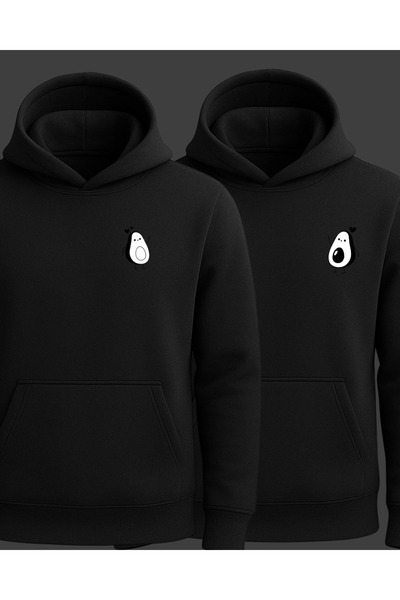 Ebiidesign Avocados Printed Valentine's Day Sweatshirts