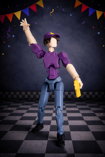 Rüzgar Tasarım Fnaf Five Nights at Freddy's T13 Michael Afton Fnaf Eklemli Oy...