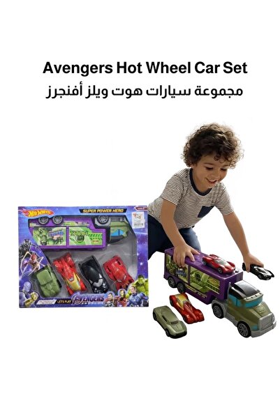 Premium مجموعة سيارات وشاحنات الأبطال الخارقين من المنتقمون: هالك، الرجل الحد...