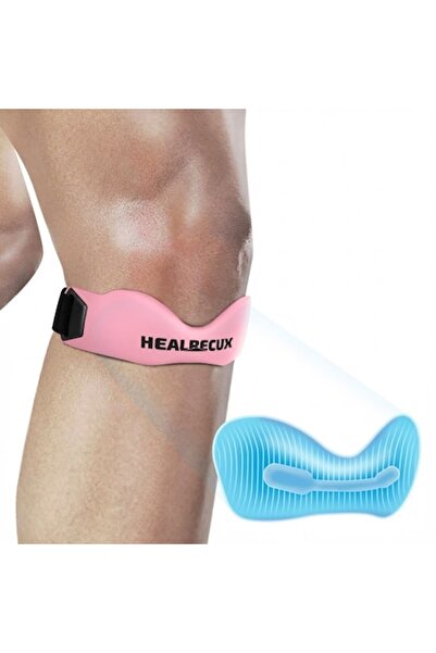 Hode Επιγονατίδα Healrecux, Υποστήριξη Επιγονατίδας, Συμπίεση 360 μοιρών, Ροζ...