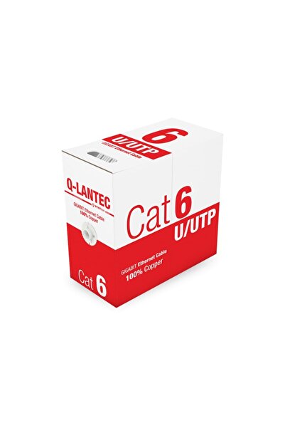 Other U/UTP cable cat.6 PVC 4PR 305m Q-LANTEC KIU6PVC305