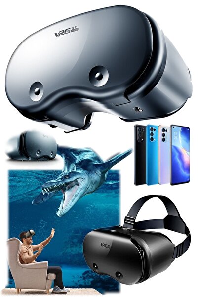 Munico 3d Vr Gözlük Sanal Gerçeklik Cihazı Kolay Ayarlanabilir Hd Tüm Telefon...