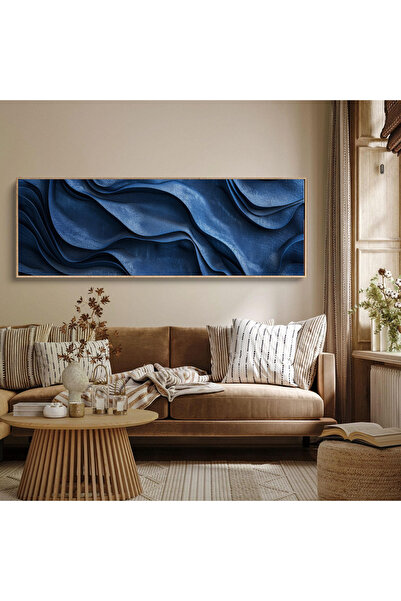 woodhomeworks Tek Parça Gerçek Ahşap Yatay Panorama Çerçeveli Tablo moda tasarım