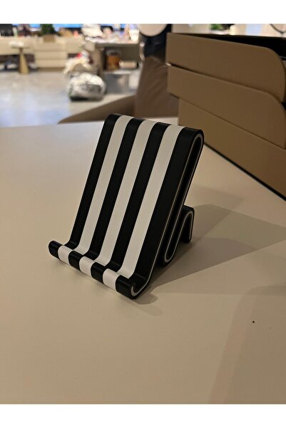 Lucylund Suport pentru telefon cu dungi – Design modern și elegant, concept de culoare în stil ventilator