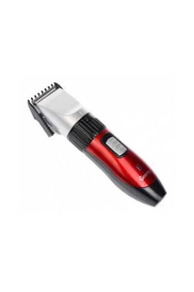 Geemy Aparat de tuns/barbierit negru/rosu, 220 V