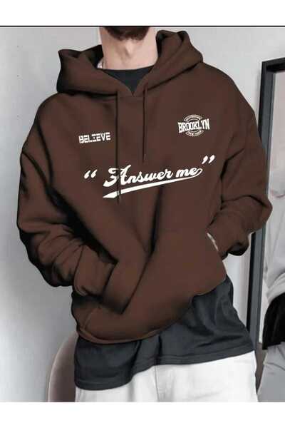 DİVİN Unisex Hooded Sweatshirt – Warm, Comfortable, and Trendy Design