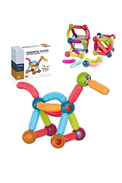 Premium مكعبات بناء مغناطيسية، لعبة تعليمية للأطفال في مجالات العلوم والتكنول...