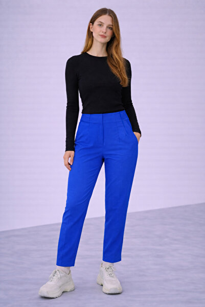 HANIMCA GİYİM Can Be Worn in Winter and Autumn. Carrot Cut Medium Thickness W...