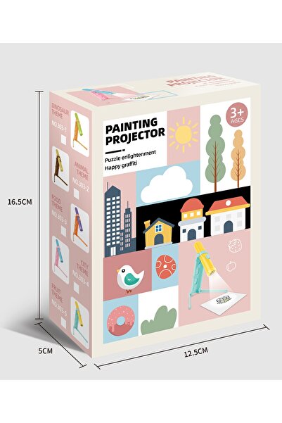 OEM Drawing projector for children, dimensions 16.5 x 5 x 12.5 cm