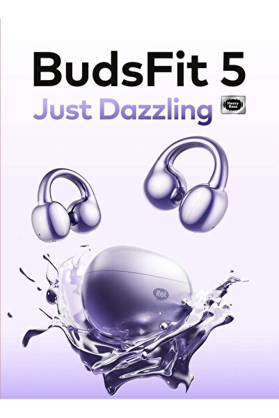 İtel Open-Ear Listening, Wireless Earphones, BudsFit 5 Earbuds, Bluetooth 5.4...