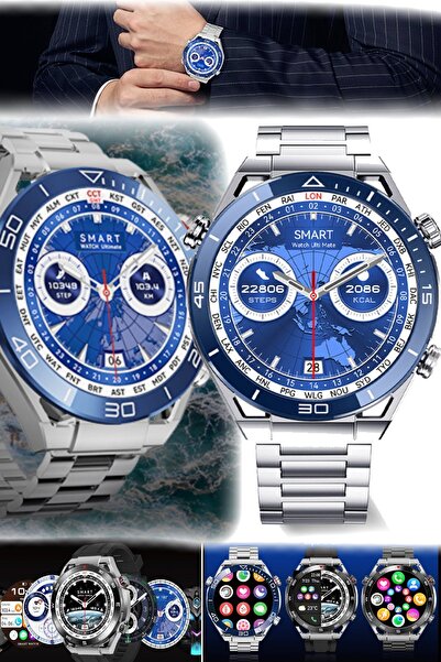 Munico Akıllı Saat Bluetooth Çağrı İphone & Android Saat Pro İş Adamlarına Öz...