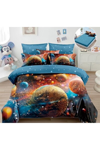 Happy Home Bed linen with ELASTIC for double bed, FINET, 4 pieces