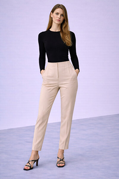 HANIMCA GİYİM Can Be Worn in Winter and Autumn. Carrot Cut Medium Thickness W...