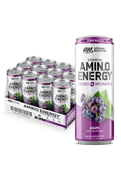 Optimum Nutrition Amino Energy Sparkling Hydration Drink, Electrolytes, Caffe...