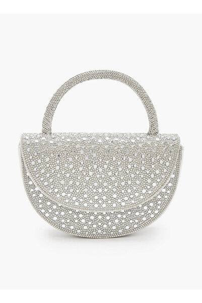 Flora Bella by Shoexpress Embellished Crossbody Bag with Detachable Chain Str...