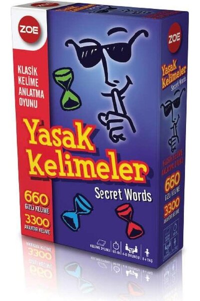 Göçmen لعبة الكلمات الممنوعة، لعبة الكلاسيكية لوصف الكلمات