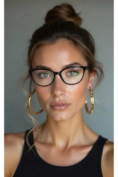 Glare Metao Leopard Blue Light Protection Cat Eye Glasses Optical Compatible