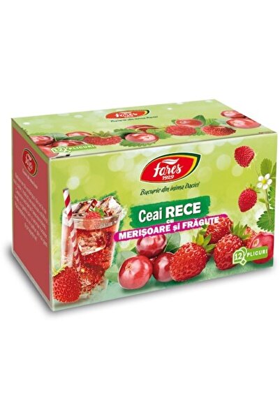 Fares Cold Tea with Cranberries and Strawberries