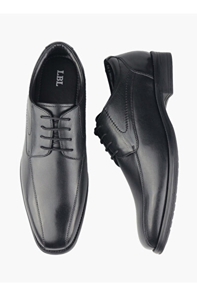 LBL by Shoexpress Men Lace-Up Leather Derby Shoes