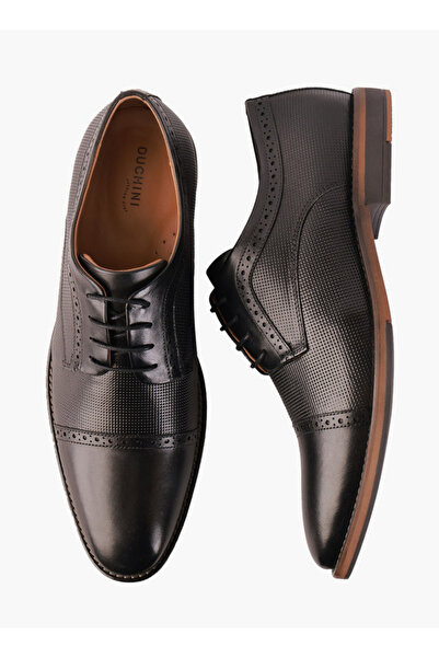 Duchini Men Lace-Up Derby Shoes