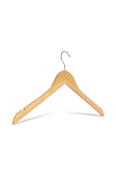 808 Studio 6 قطع من شماعات الملابس الخشبية - شماعات الملابس - شماعات المعاطف ...