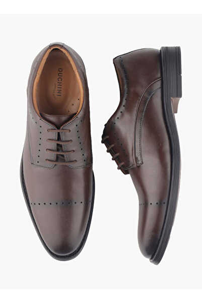 Duchini Men Lace-Up Derby Shoes