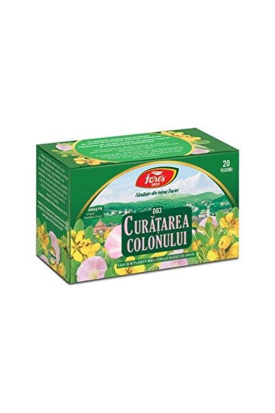 Fares Ceai de curățare a colonului D83 x 20 pliculețe
