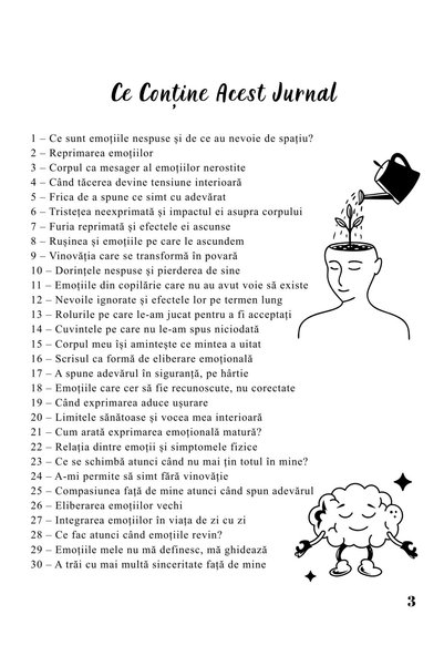Cotomag Jurnalul Vindecarii Mele - Emotiile Nespuse Devin Boala - Scrie Tot Ce Ai Pe Suflet / Ghid Practic