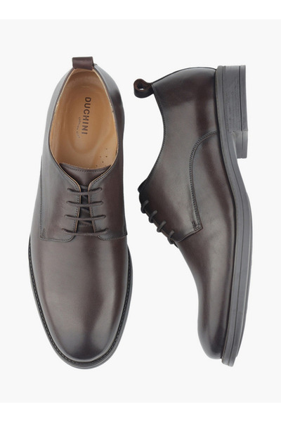 Duchini Men Lace-Up Derby Shoes