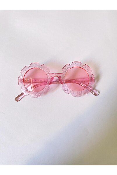 The Cloudish Shop Girl's Daisy Sunflower Glitter Sunglasses - Daisy Sunflower...