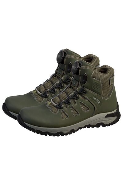 Evelise Work boots, O2, SR, FO, laces with locking button, nubuck leather, si...