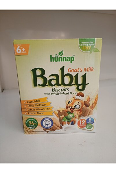 hünnap bebe HÜNNAP KEÇİ SÜTLÜ BABY BİSKCUİTS 400 gr
