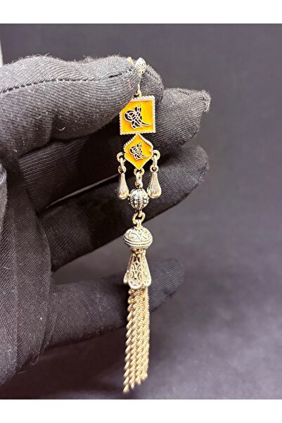 SanGümüş Mineli tesbih püskül