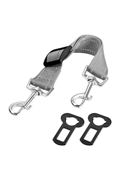 YAODHAOD Ζώνη ασφαλείας σκύλου για αυτοκίνητο, ρυθμιζόμενη 20-30cm, περιστρεφ...