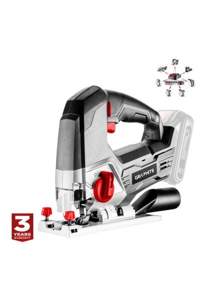 Evelise Fierastrau pendular, 18V Li-ion (acumulator neinclus), 25 mm, Graphit...