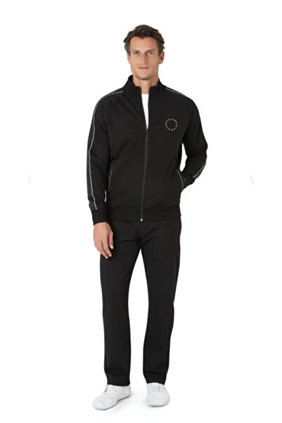 Pierre Cardin Men's 2 Thread Zippered Tracksuit Set