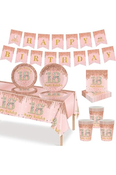 Yisky Anniversary Party Tableware Set