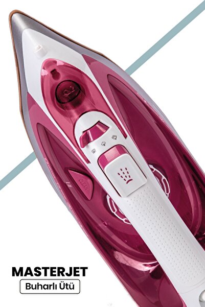 GOLDMASTER 2600 Watt Seramik Ağır Taban Teknolojisi Ile Kolay Kırışık Gideren...