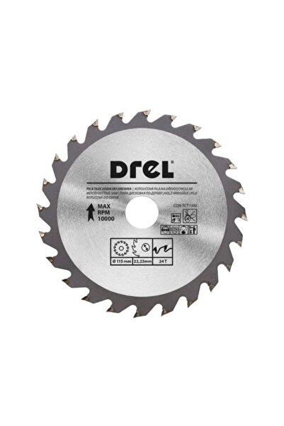 Evelise Disc circular vidia, 24 dinti, 115 mm, Drel